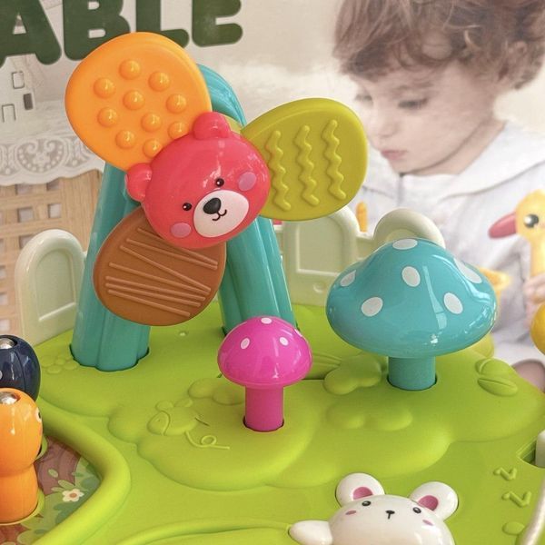 Детский музыкальный игровой столик, игровой центр "Рыбалка" 854 фото