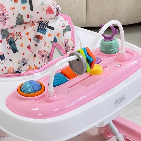 Ходунки El camino Fun Pink ME 1184 RS фото