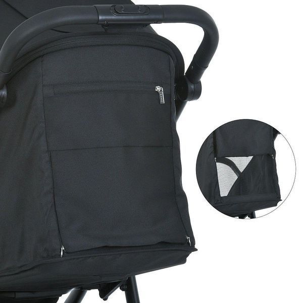 Прогулочная коляска-книга El Camino ME1181 DAHLIA Black ME 1181 DB фото