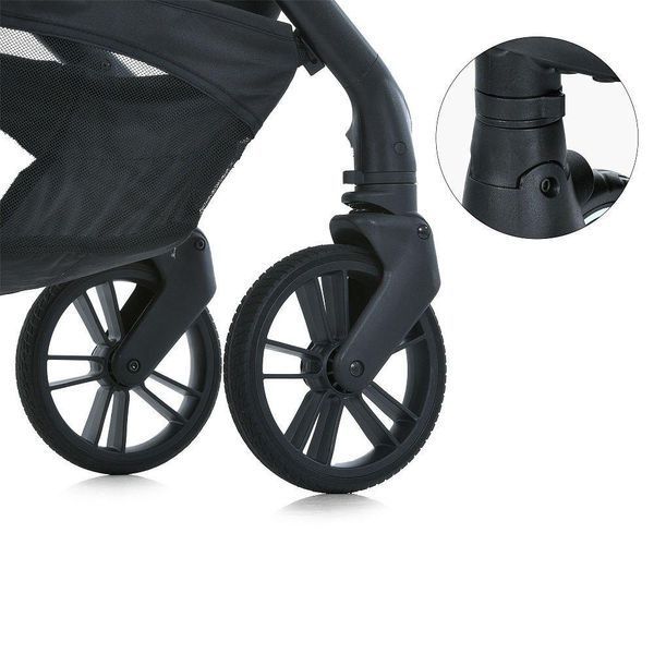 Прогулочная коляска-книга El Camino ME1181 DAHLIA Black ME 1181 DB фото