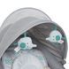 Детское кресло шезлонг качели Mastela с москитной сеткой Light Grey 8104 фото 2