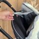 Зимовий дитячий конверт на овчині для візочка (світло сірий) EV-W-LGY1 фото 5
