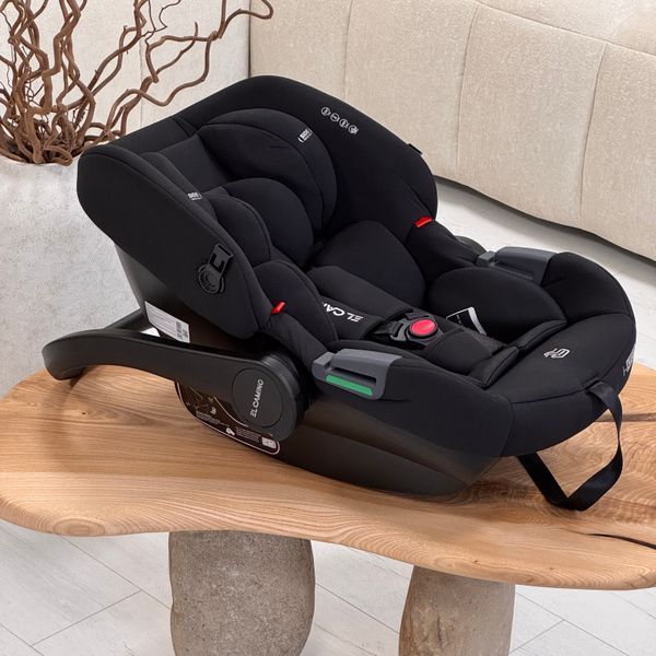 Дитяче автокрісло Бебікокон El Camino i-KEEP Melange Jet Black ME 1186 BK фото