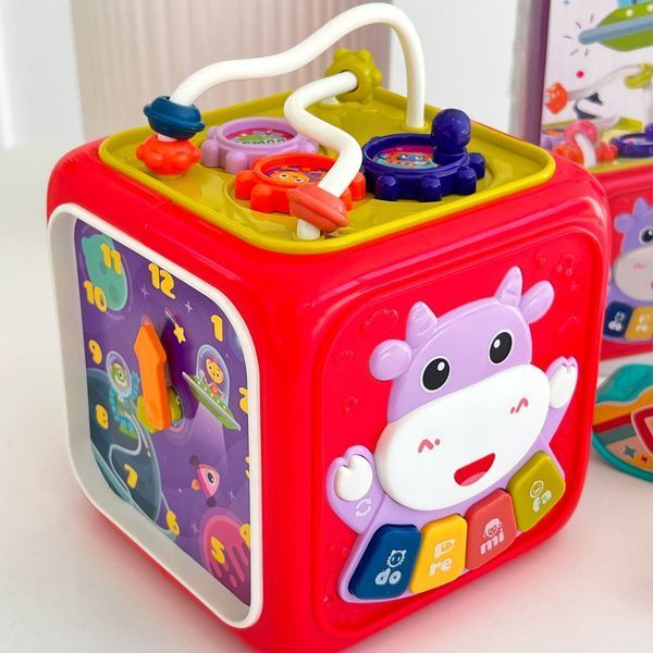 Детская развивающая игрушка 6в1 "Волшебный куб" 57959 фото