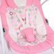 Детское кресло шезлонг качели El Camino Sensa Circles Pink ME 1028 RS фото 7