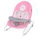 Детское кресло шезлонг качели El Camino Sensa Circles Pink ME 1028 RS фото 4