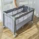 Манеж детский игровой со вторым дном CARRELLO Piccolo+ CRL-18102 Ash Gray 18102 AG фото 5