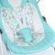Детское кресло шезлонг качели El Camino Sensa Circles Aqua Mint ME 1028 MT фото 5