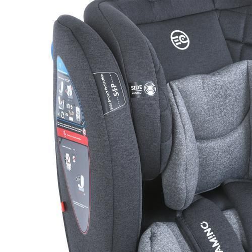 Поворотне дитяче автокрісло El Camino Everest від 0 до 12 років Light Gray ME 1114 LG фото