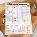 Магнитный планер прикорма 100 первых продуктов "Зверята" + 1 маркер 30х40 PLNR-AN-BG1 фото