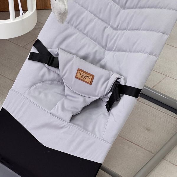 Дитячий баунсер шезлонг El Camino Izzy Gray ME 1178-1 GY фото