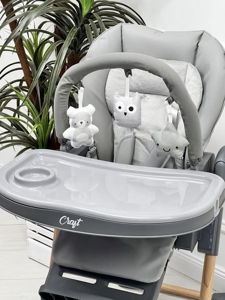 Детский стульчик для кормления EL Camino Craft ME 1115-W GY фото