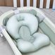 Силиконовая складная ванночка с термометром и матрасиком El Camino Pale Green ME 1151-PG фото 3