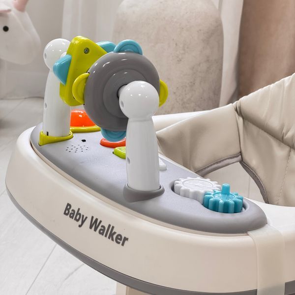 Ходунки дитячі BAMBI Baby Walker M 5032L-11 (сірий)  M 5032L-11 фото