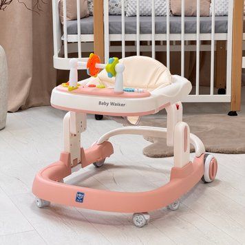 Ходунки детские BAMBI Baby Walker M 5032L-8 ( розовый) M 5032L-8  фото