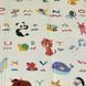 Двосторонній дитячий ігровий розвиваючий термокилим для повзання з сумкою 180/150см "Абетка - Місто" TM-1815-AM фото 3