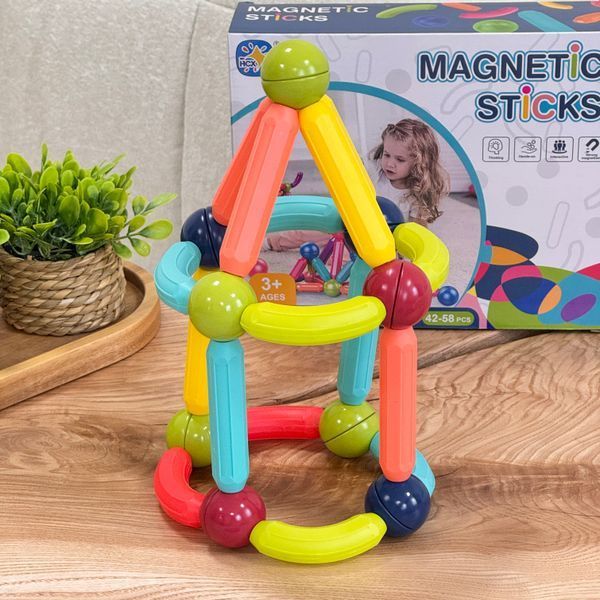 Магнитный конструктор Magnetic Sticks, 42 детали LM420 фото