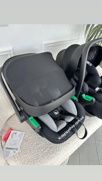 Автокресло El Camino i-FIX Royal Dark Gray ME 1110 GY фото
