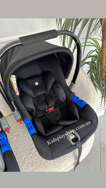 Детское автокресло Бебикокон El Camino NEWBORN+ Royal black ME 1043 RB фото