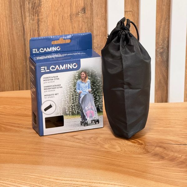 Москітна сітка для коляски El Camino універсальна (біла) ME 1062 WH фото