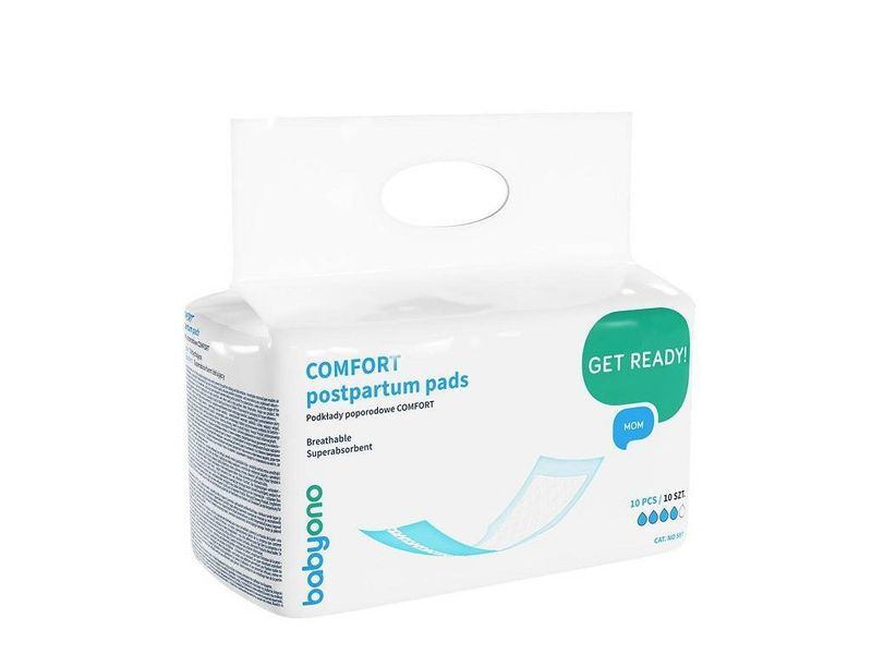 Продкладки післяпологові BabyOno "COMFORT" 10 шт 597 фото Продкладки післяпологові BabyOno "COMFORT" 10 шт 597 фото