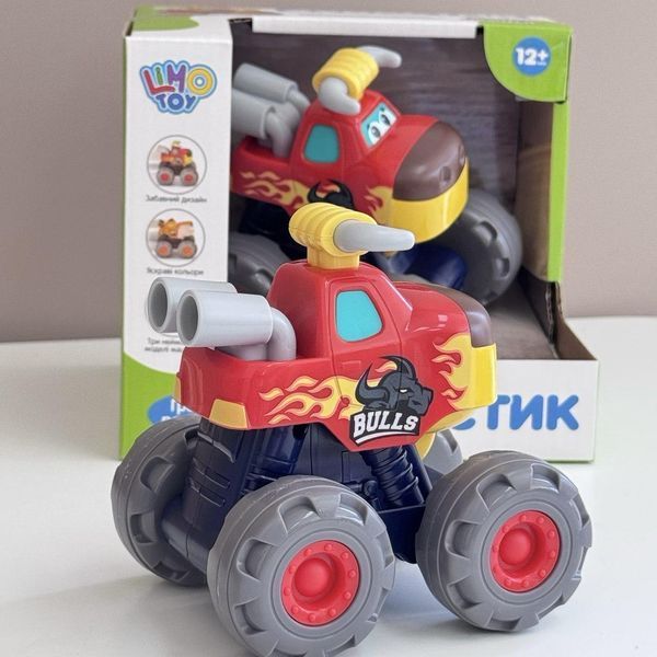 Машинка інерційна Limo Toy &ldquo;Зубастик&rdquo; 3151A фото