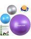 Фітбол для занять з малюком "Profi ball", фітнес м'яч (сірий) 65см M 0276 GY фото 4