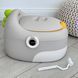 Детский горшок 3 в 1 (горшок, сиденье, подставка) с крышкой и мягким сиденьем El Camino ME 1142 Multi Gray ME 1142 фото 1
