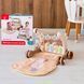 Каталка-игровой центр 2в1 с ковриком Baby Gym with Walker (бежевый) 1011 фото 1